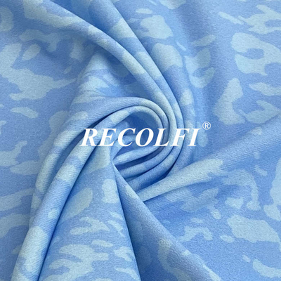 Leopard Printing Activewear Knit Fabric Uv Protection Yoga Wear